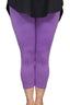 Leggings capri morados