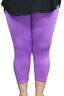 Leggings capri morados