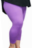 Purple Capri Leggings