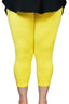 Leggings capri amarillo sol