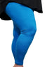 Leggings lisos azul índigo