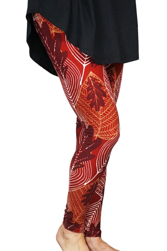 Autumn Leaves Leggings