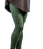 Eden Green Solid Leggings