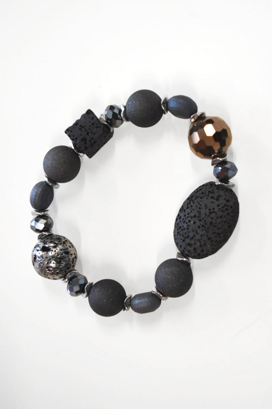 Bedazzled Bracelet - Black