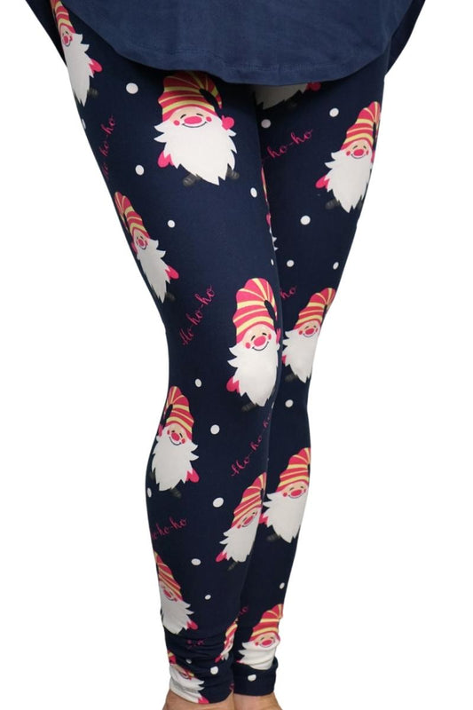 Gnomo para las fiestas Leggings