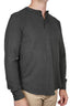 Mens Henley Long Sleeve