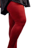 Leggings lisos Merlot