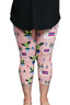 Rama Llama Ding Dong Capri Leggings