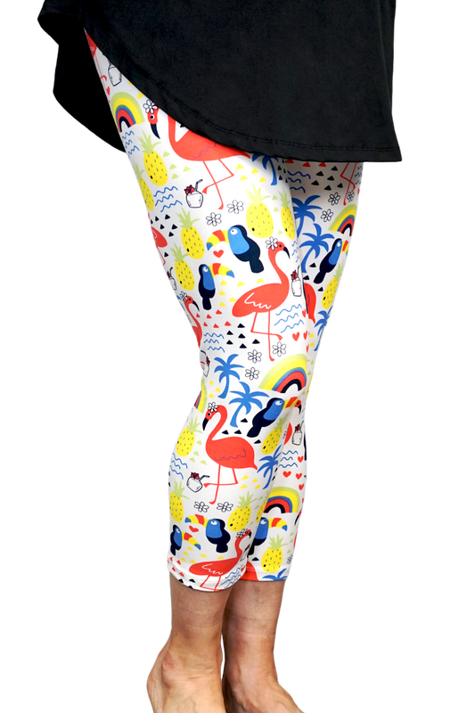 Splish Splash Capri Leggings