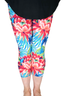 Tropical Thunder Capri Leggings